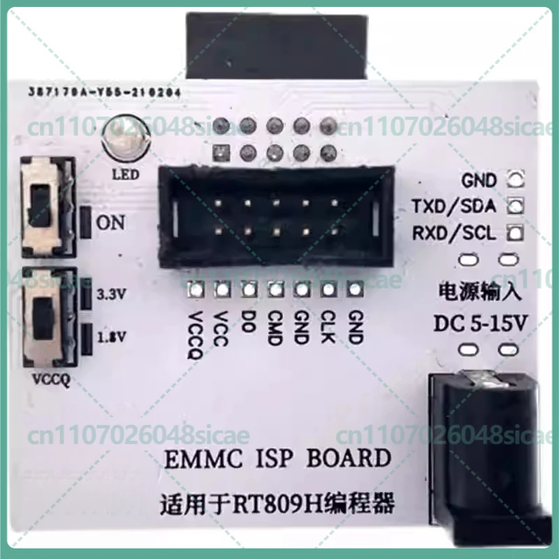 2-8pcs EMMC ISP Board Online Read Write Adapter Cable For EMMC ISP Programming