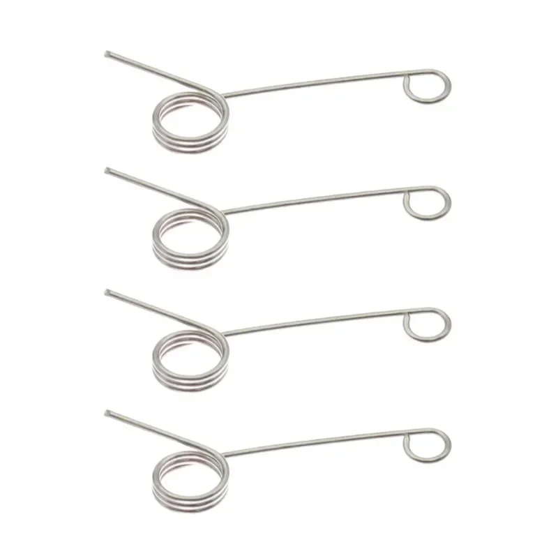 4pcs Stainless Steel Rear Transmission Gearbox Torsion Spring for Tamiya CW-01 CW01 Chassis RC Car Upgrade Parts Accessories