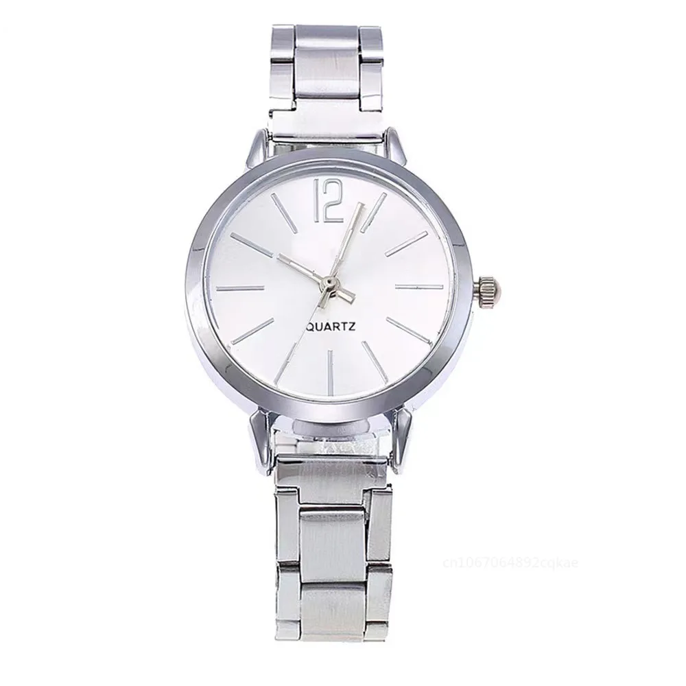 Relógio Quartz Simples para Mulheres, Liga Digital, Luxo, Elegante, Senhoras Relógios, Moda