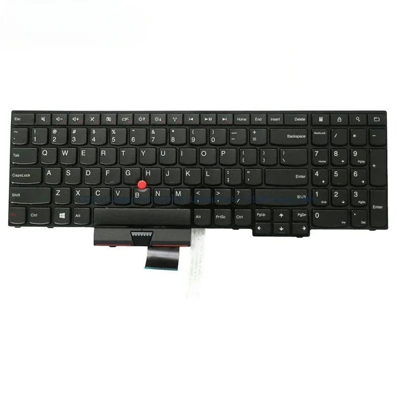 Новая оригинальная сменная клавиатура для ноутбука США для Lenovo ThinkPad Edge E530 E530c E535 E545, качественный продукт без спинки