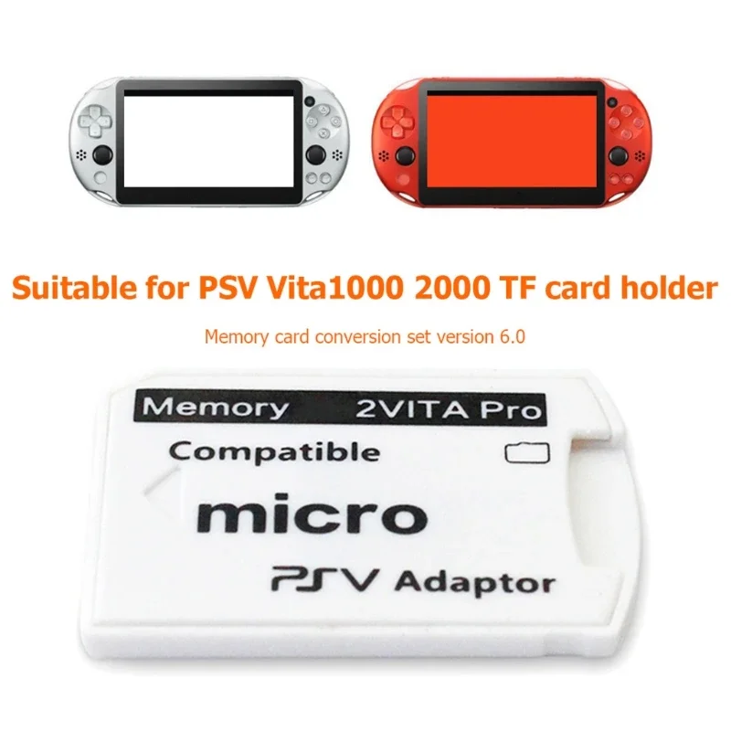 SD2VITA Memory Card for PS Card for PSV 6.0 Game, for PSV 1000 adapter, for micro-sd system Version 3.