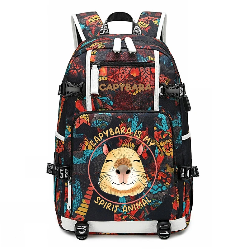 large-capacity-capybara-print-student-backpack-casual-travel-daypack-for-boys-girls-school-bag