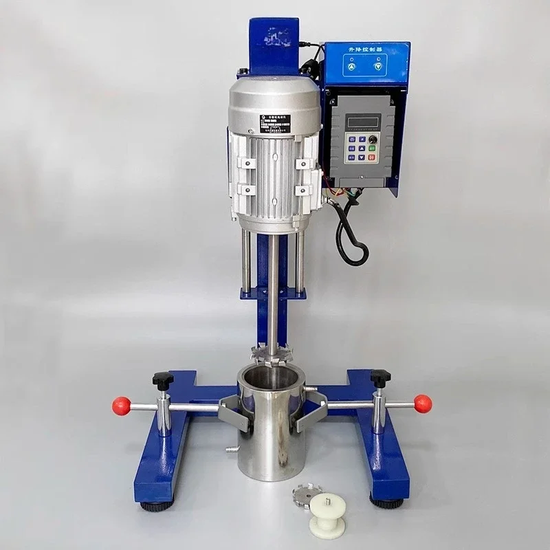 Sample homogenizer digital display three-phase asynchronous sand mill high-speed mixing variable frequency paint experimental