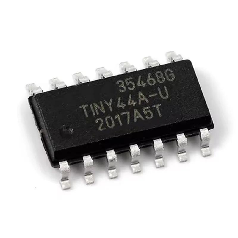 5PCS ATTINY44A-SSU SOP-14 ATTINY44-20SSU ATTINY44V-10SSU ATTINY44A ATTINY44 ATTINY44V ATTINY 8-bit with 2K/4K/8K Bytes In-System