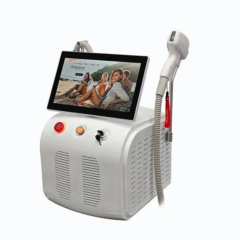 Portable Diode Laser Hair Removal & Picosecond Laser for Women At-Home Use Sapphire Cooling Technology for Face Body Bikini Line view 4