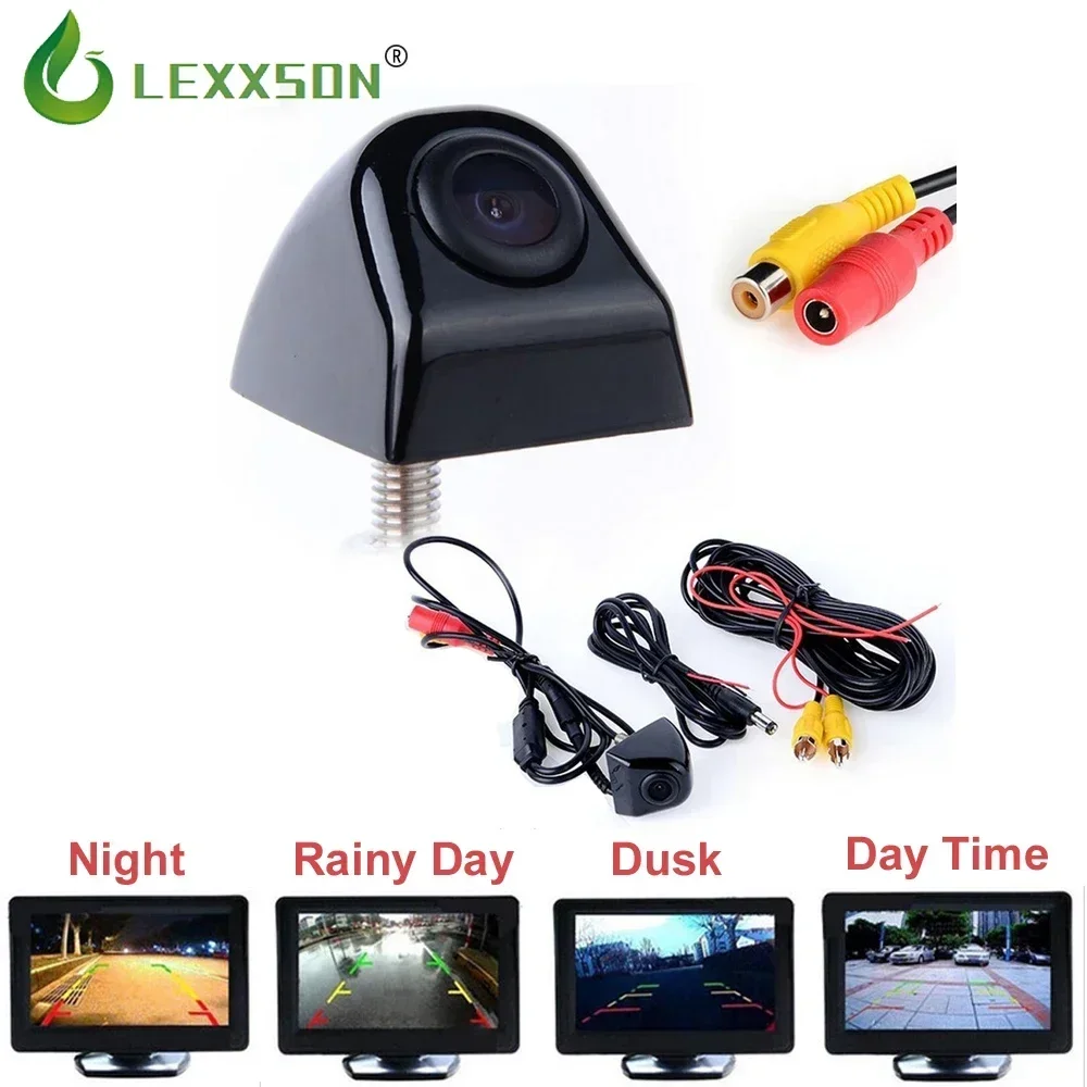 Car Reverse Parking Camera Night Vision Car Rearview Camera Car Monitor 170 Degree Mini Car Rear View Backup Camera Accessories