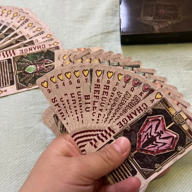 Bandai Kamen Rider anime characters creative personality playing cards, family party entertainment games, a whole deck of cards view 4