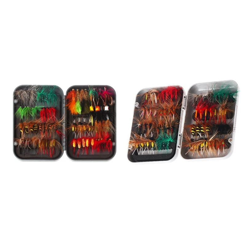 

Mixed Fly Hook Set Decoration Set Fly Hook Decoration Belt Hook Mixed Set Fly Hook For Fly Fishing Trout Fly Bait A