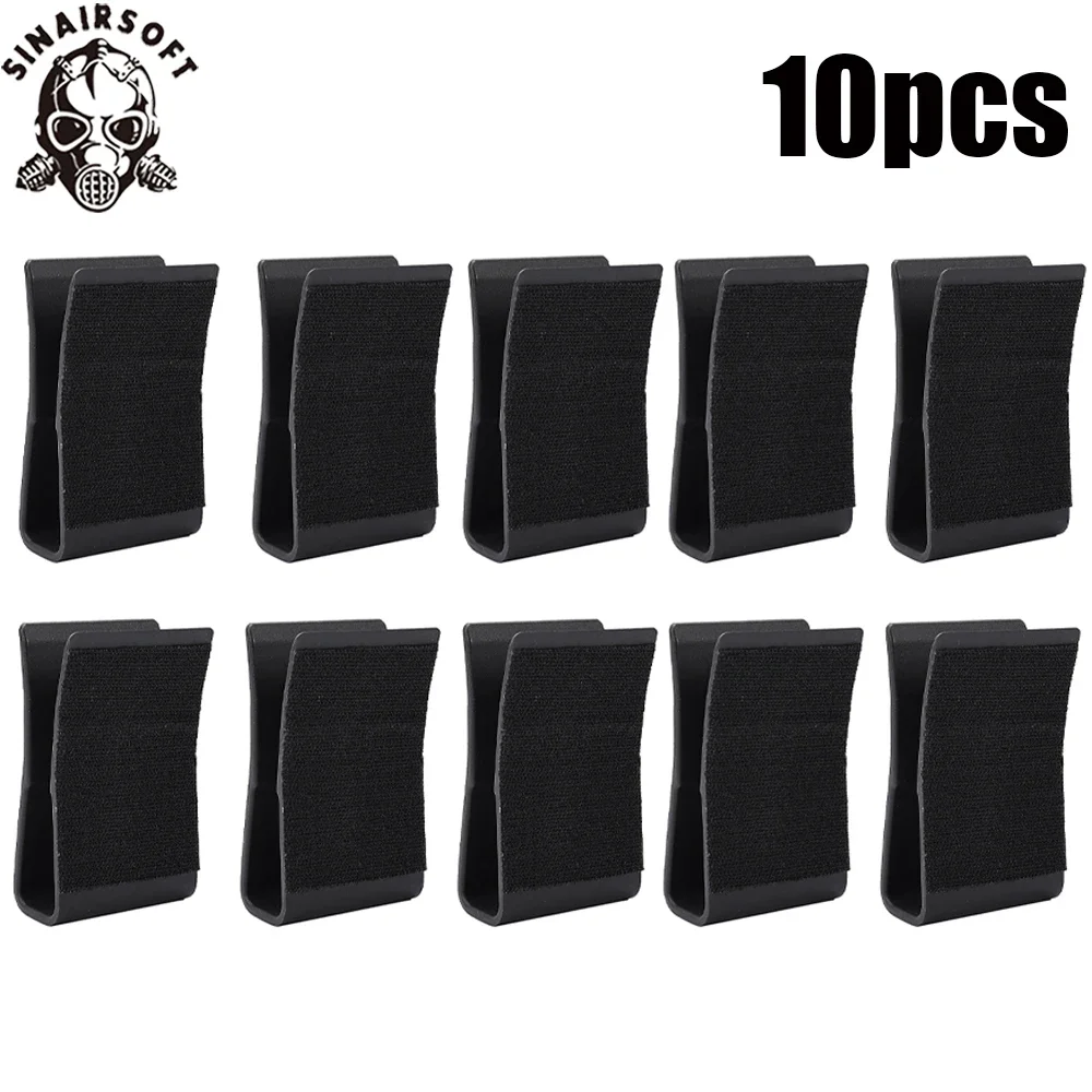 10pcs Tactical Nylon Magazine  Pouch Accessories Insert M4 5.56 AK 7.62 9mm MAG Equipment Hunting Gear Bandolier