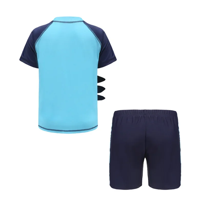 Jungen Rash guard Set-Kurzarm-Badehose und Badeanzug Set Hai und Dinosaurier Design Baby Kinder Bade bekleidung für Mädchen