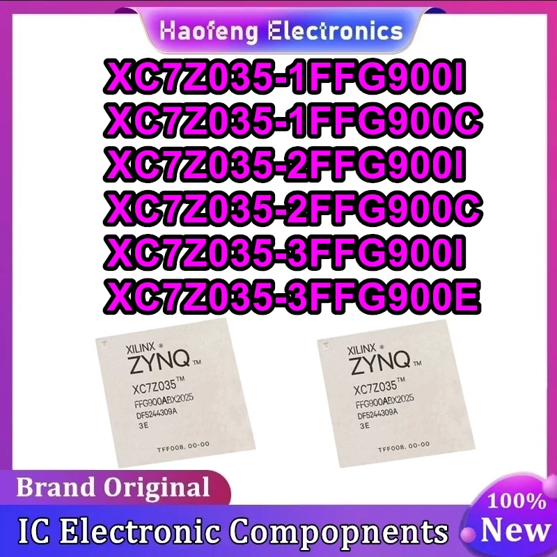 

XC7Z035-1FFG900I XC7Z035-1FFG900C XC7Z035-2FFG900I XC7Z035-2FFG900C XC7Z035-3FFG900I XC7Z035-3FFG900E FBGA-900 IC Chip in stock
