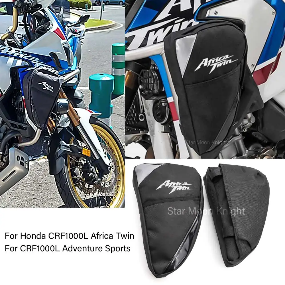 

Travel Tools Waterproof Bag Storage Bag for Honda CRF1000L Africa Twin CRF1000L Adventure Sports Motorcycle Frame Crash Bar Bag