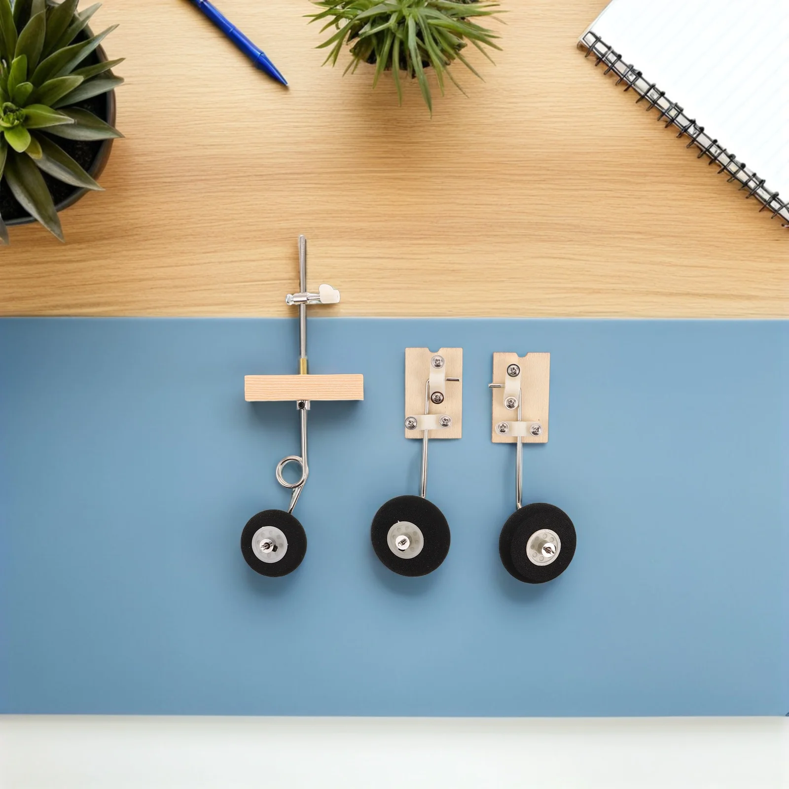 2 jeux de roues d'atterrissage pour avion Rc, remplacement de matériel d'avion, capacité de charge élevée, accessoires de train d'avion, pièces de rechange