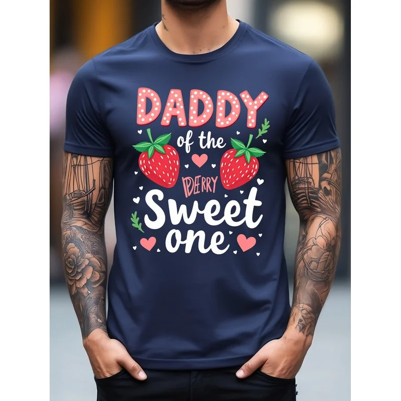 Men's T-shirt, New Men's Summer Short-sleeve