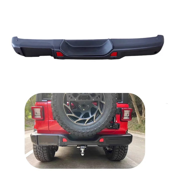 

Steel and Aluminum Alloy 10th Anniversary JK Update JL Rear Bumper for Wrangler JK Off-road 4x4 Auto Accessories