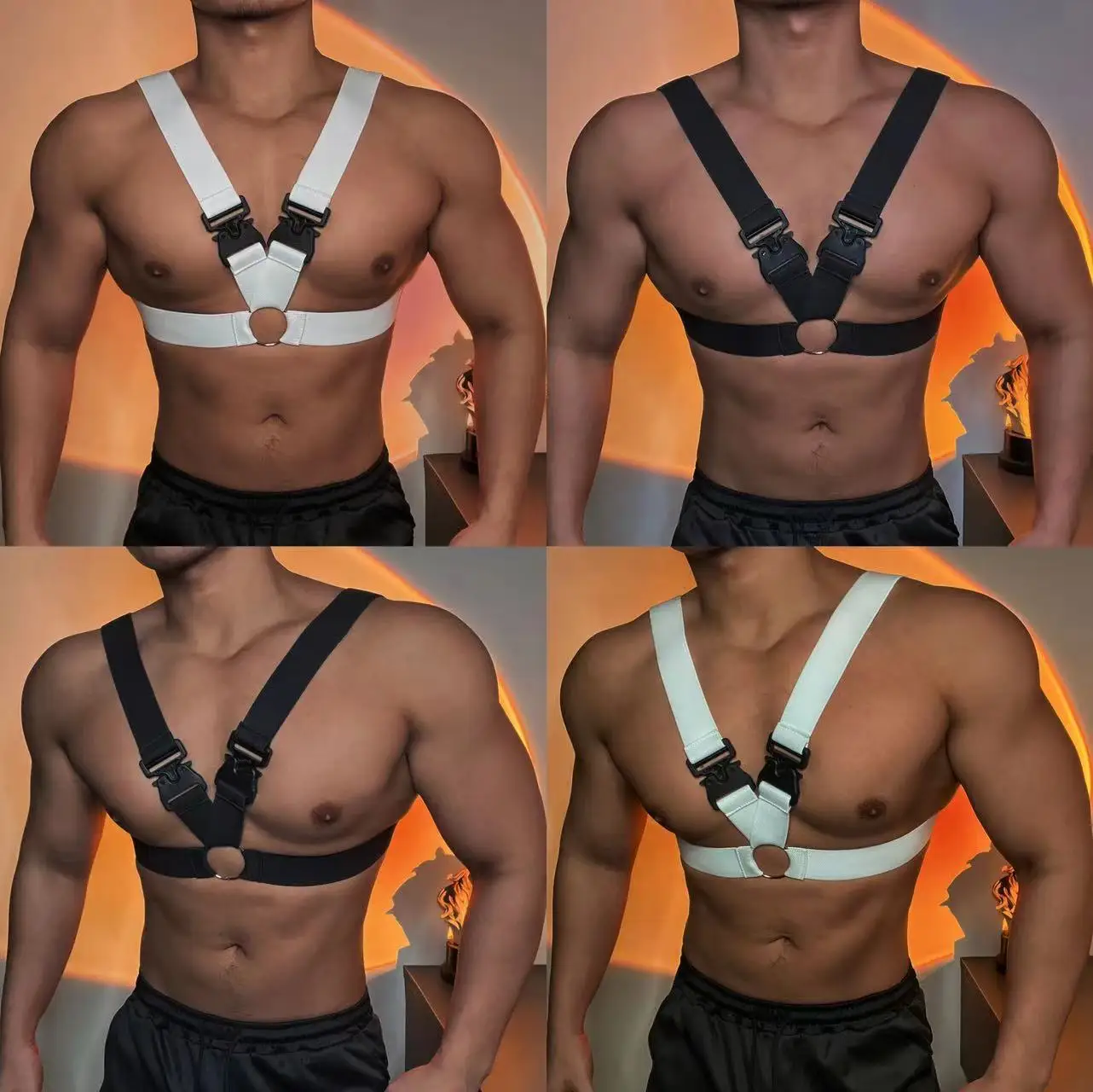 العضلات رجل القطب ملابس الرقص مثير تمتد شريط للصدر ملهى ليلي بار Dj Ds Gogo راقصة الهذيان الزي الكبار الذكور كلوبوير VDB5831