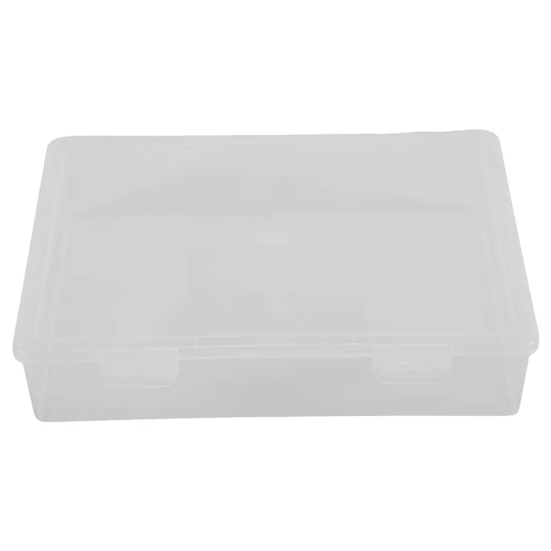 Superior-Plastic File Organizer Transparent Square Storage Box Storage Box File Storage Box S