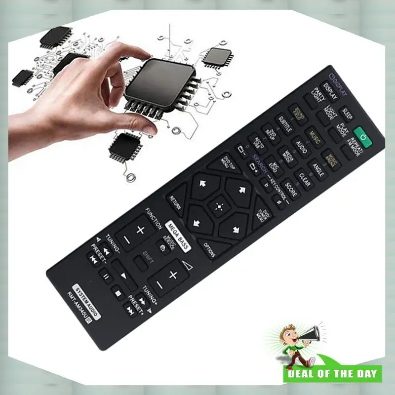 24-Hour Delivery For Sony MHC-V02 MHC-V11 MHC-V77W MHC-V90W SA-V90W MHC-V90DW Replacement Remote Control RMT-AM340U For Home Aud