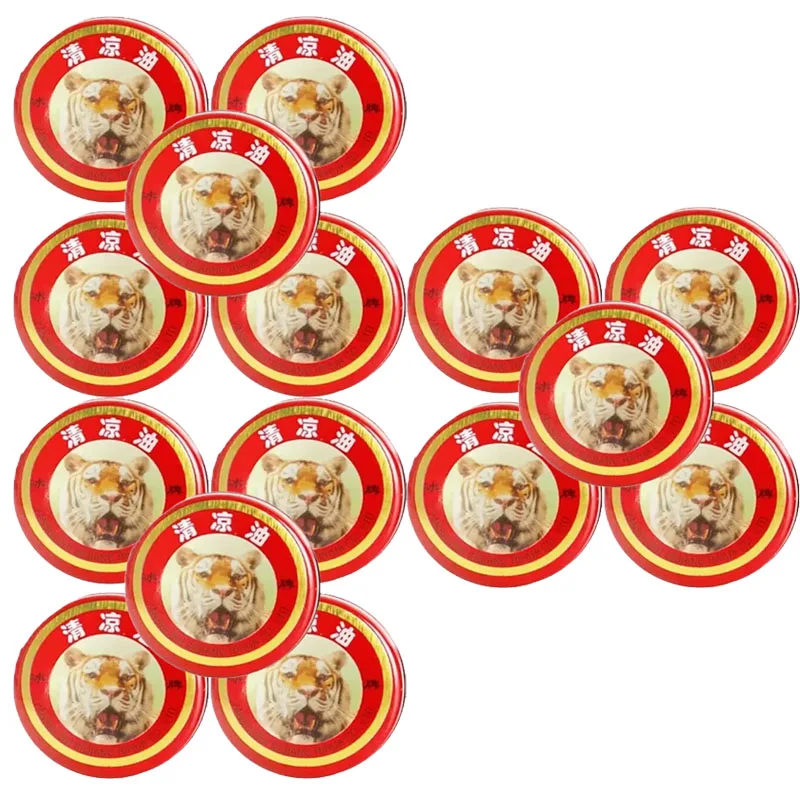 1/3/5/10/15Pcs Tiger Essential Balm Balsamo Tigre Balm Plaster Tiger Essential Oils Mosquito Elimination Headache Cold Dizziness