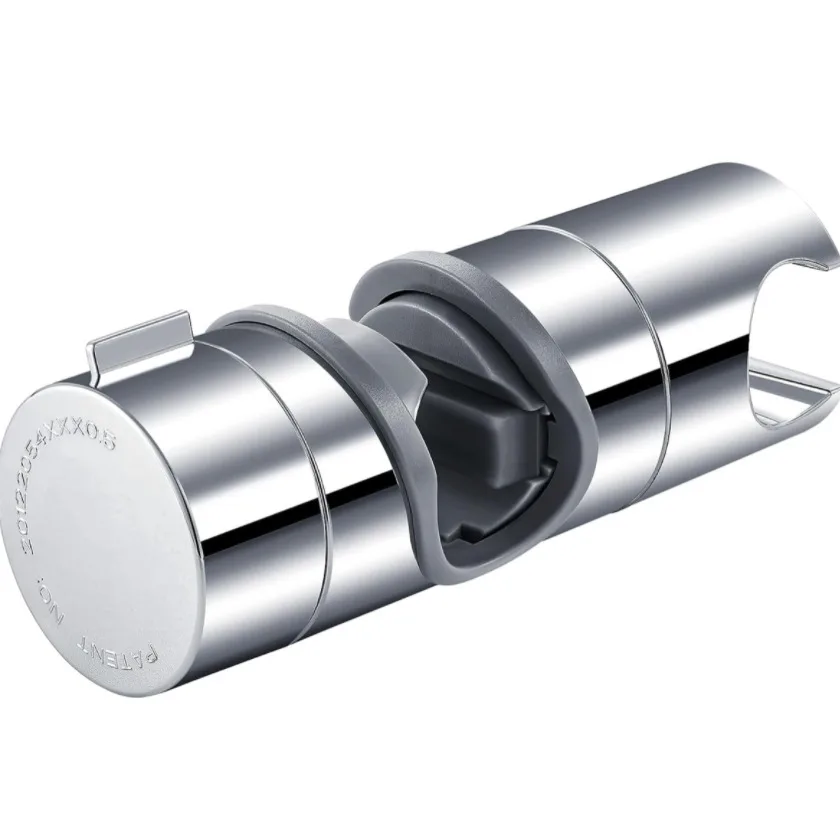 Universal Adjustable Shower Head Holder 22mm-25mm Bracket ABS Chrome Plated Hand Shower Rail Slider Clamp