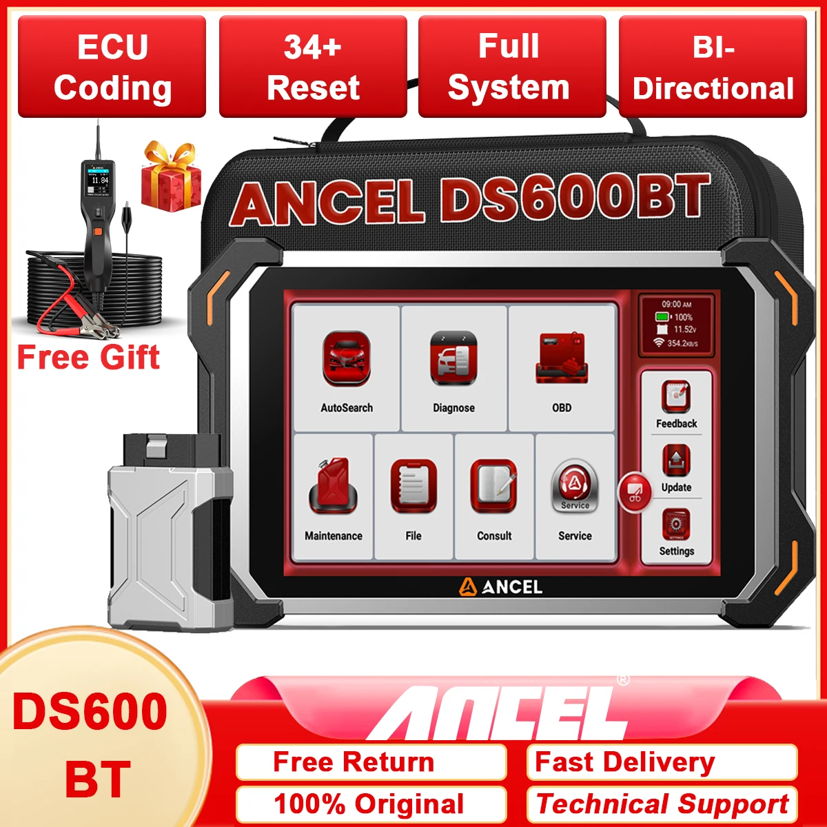 Ancel DS600 Bt OBD2… - image