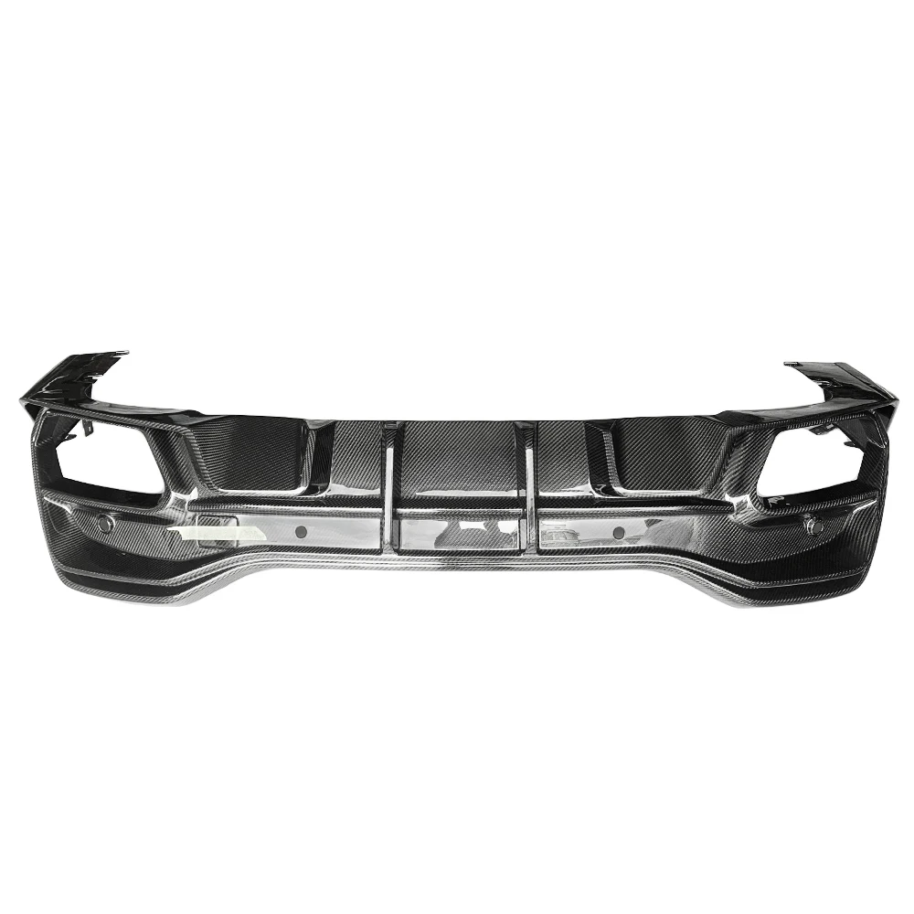 New Arrival DRY Carbon Fiber Rear Diffuser for BMW X6 G06 LCI Body Kits Rear Bumper Lip