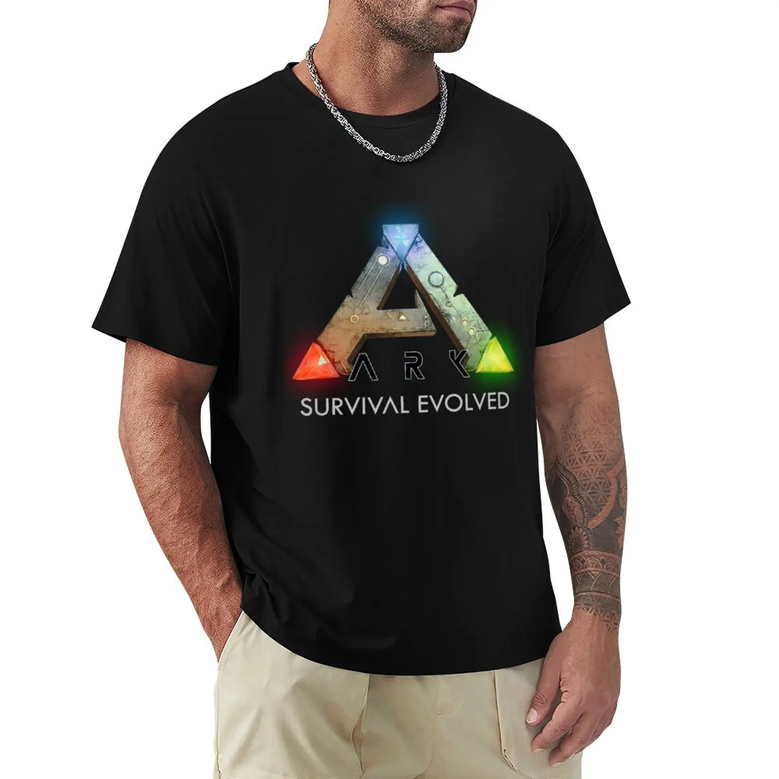 Ark Survival Evolved T-Shirt T-shirt décontracté à coupe ample pour le travail