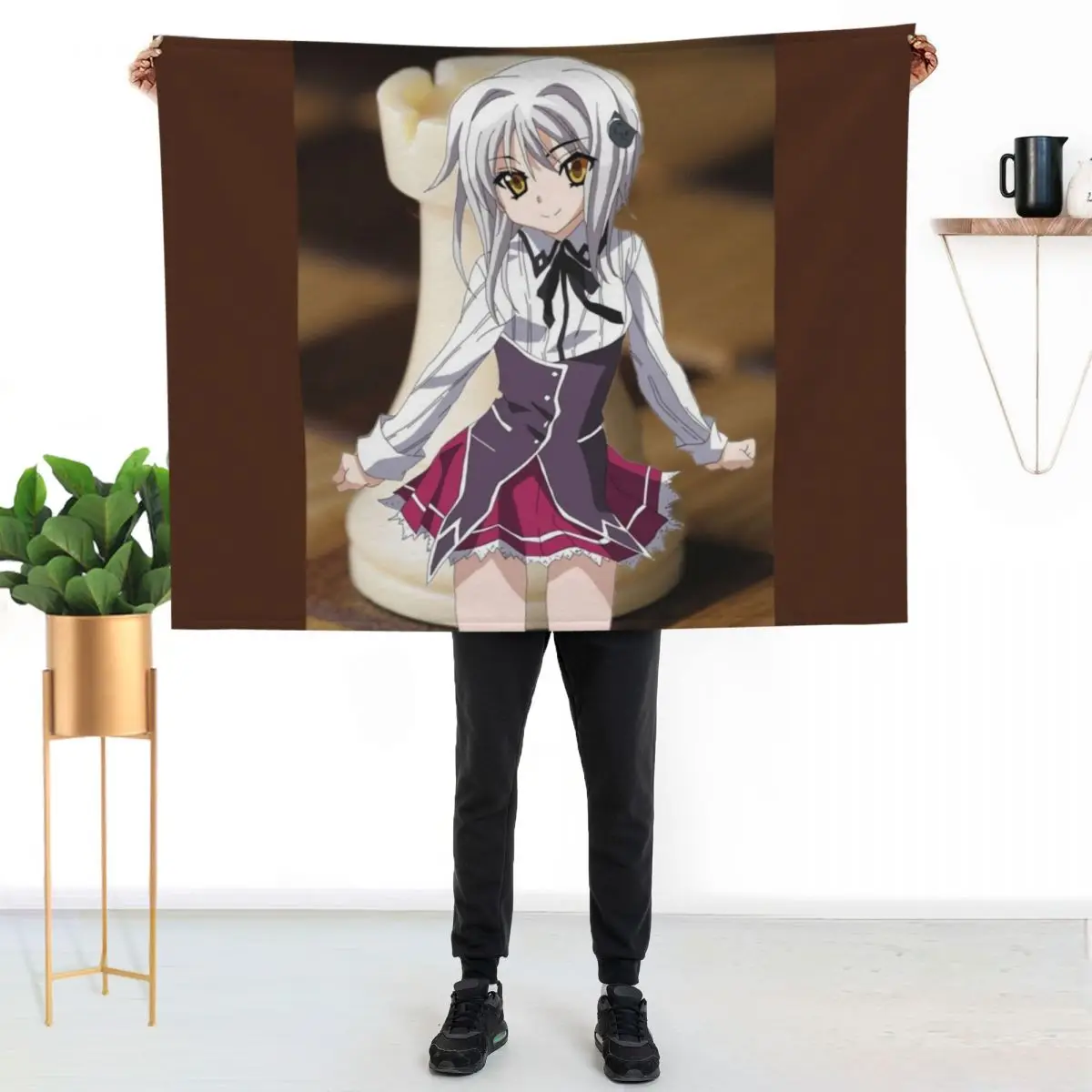 Koneko - High School DxD Throw Blanket Summer Beddings Polar Fashion Sofas Quilt sofa bed Soft Big Blankets