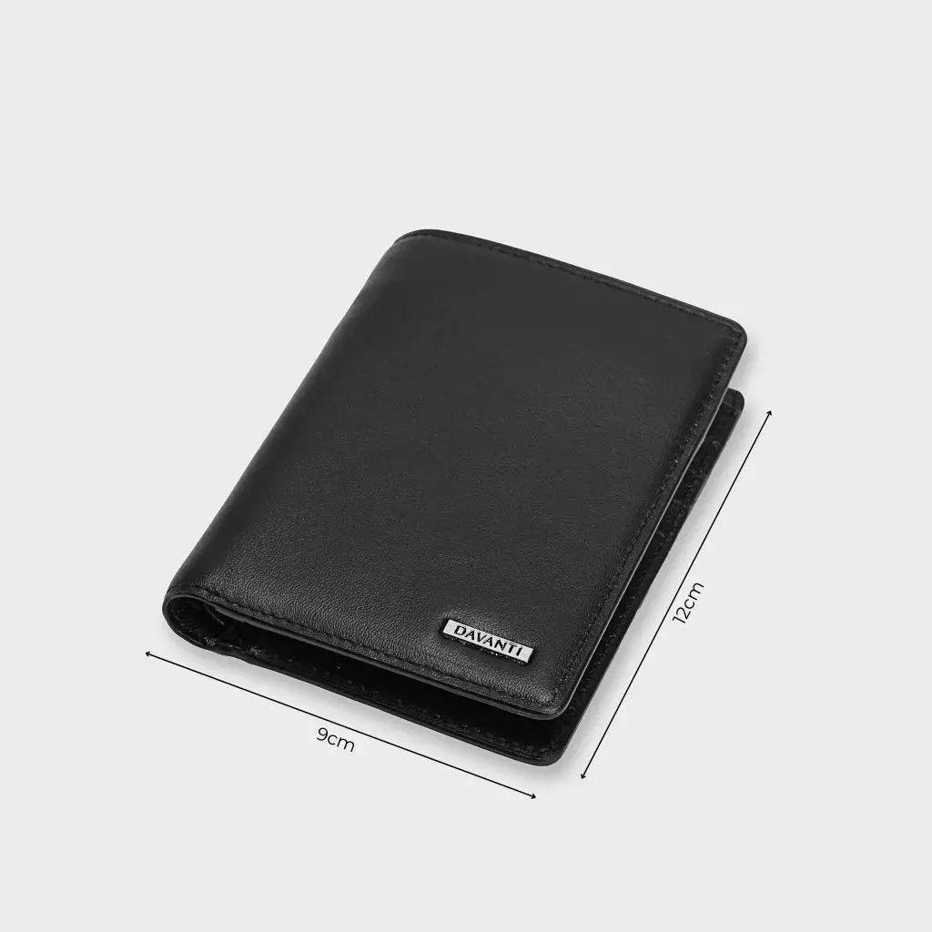 Fashion Men's Vintage Wallet Large-Capacity Card Holder Case Purse Dompet Lelaki Gift for Father's Day Birthday Christmas Gift