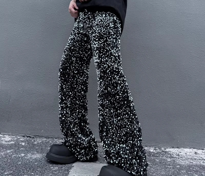 silver pant