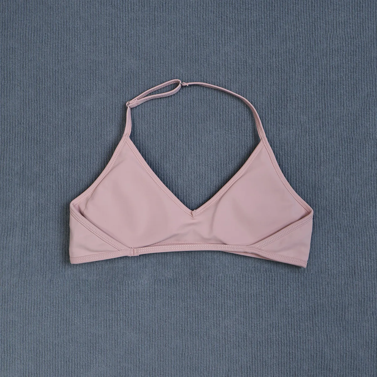 Damen-Sommer-Sport-Yoga-BH mit Neckholder-Ausschnitt, gepolstert, stoßdämpfend, rückenfrei, Crop-Top für Outdoor-Laufen und Fitness – Detail 19