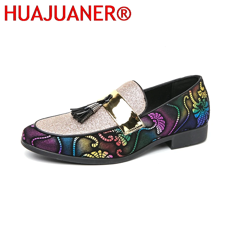 

Новые красочные мужские повседневные туфли, модные брендовые лоферы, мужские кроссовки, дышащая обувь, разноцветные прогулочные туфли на плоской подошве для мужчин, большие размеры