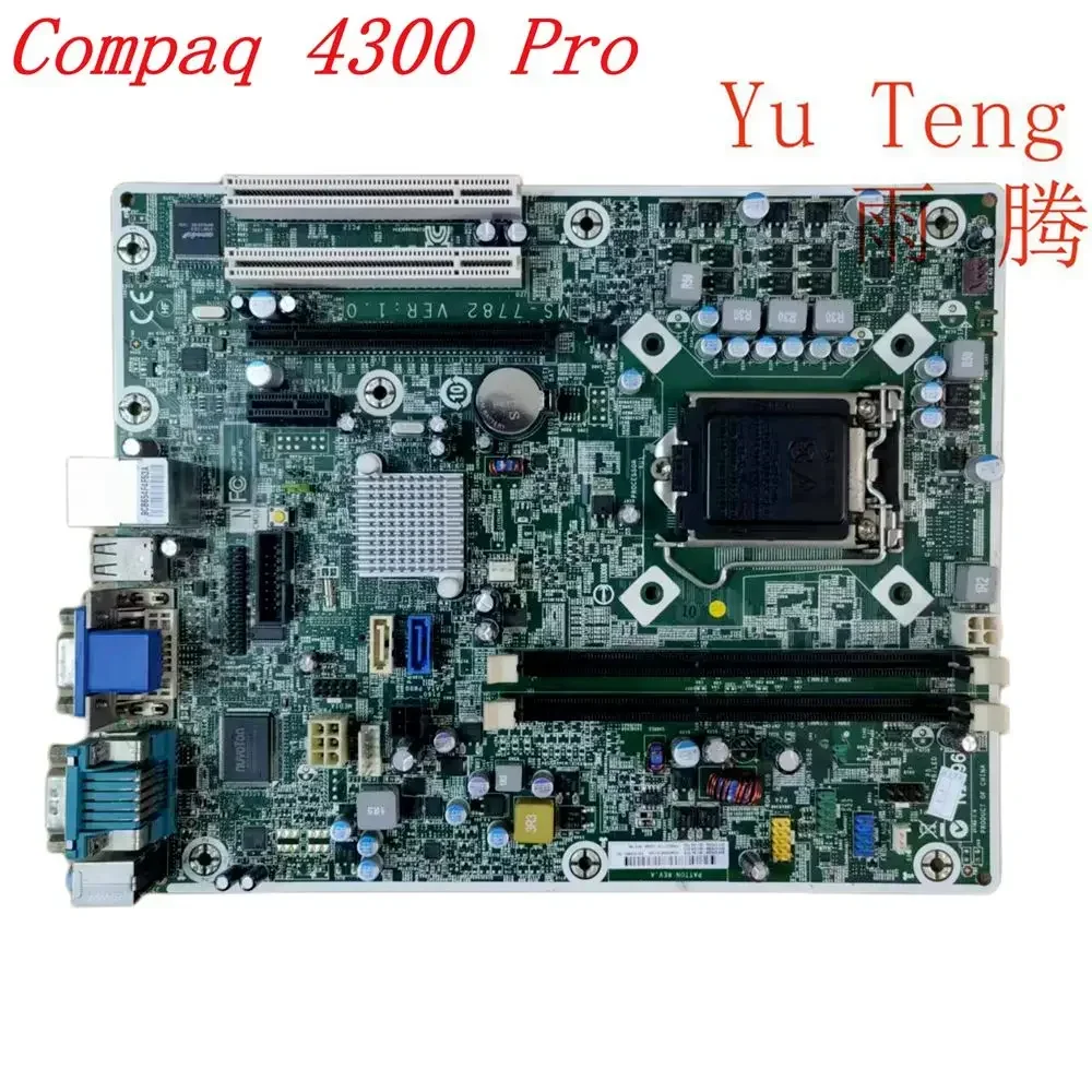 676358-001 For HP Compaq 4300 Pro Desktop Motherboard 675885 -001 ms-7782  LGA1155 Mainboard 100%tested fully work