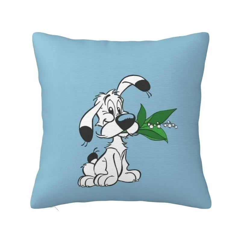 Custom Adventure Manga Getafix Funny Dogmatix Nordic Throw Pillow Cover Cushion Cover