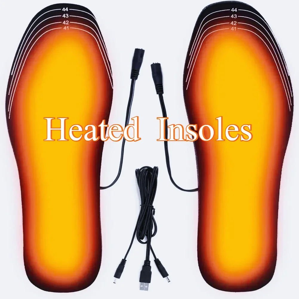 USB Beheizte Einlegesohlen Schuh Elektrische Fuß Erwärmung Pad Füße Wärmer Socke Pad Matte Winter Outdoor Sport Heizung Einlegesohle Winter Warm