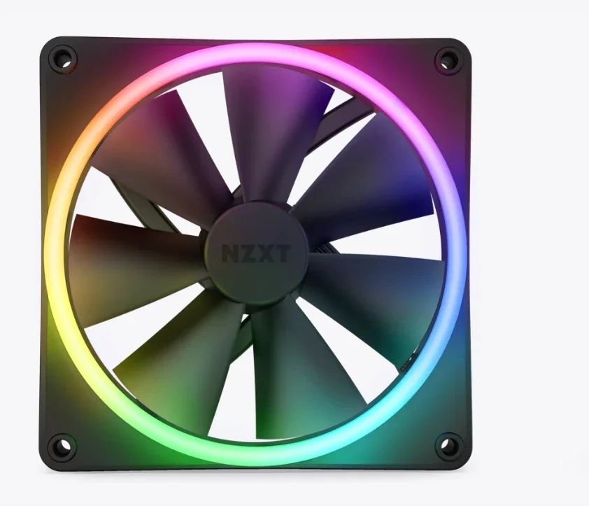 NZXT-Ventilateur de boîtier F120 RGB DUO pour ordinateur de jeu, refroidisseur PWM, nouveauté