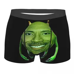 Custom Novelty Dwayne The Rock Johnson Meme Boxers Shorts Panties Men's Underpants Breathbale Briefs Underwear