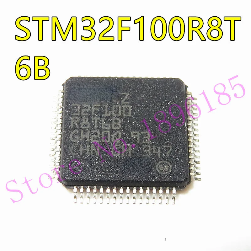 

1 шт./партия STM32F100 STM32F100R8T6B STM32F100R8 64KB QFP64