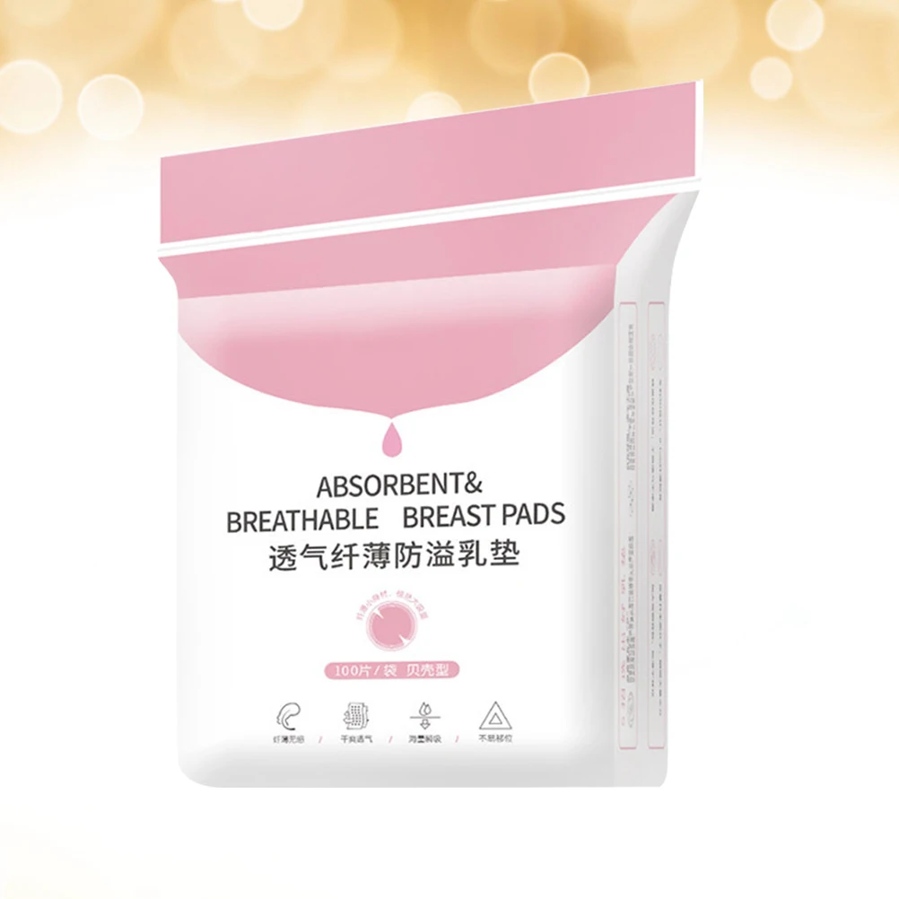 100 Pcs Breast Pads Anti Galactorrhea Baby Feeding Disposable Thickening Breathable Pregnant Women Lactating Mothers Bra Pads