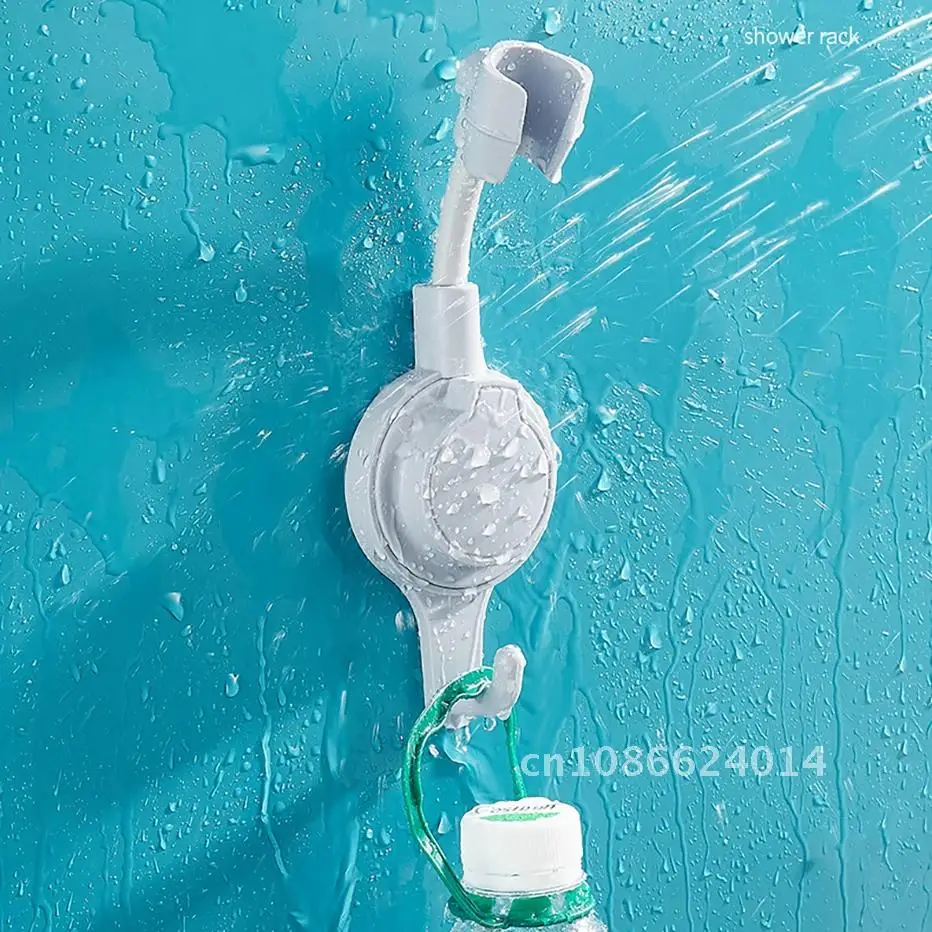 

Adjustable Universal Suction Cup Holder Shower Rail Head Holder Bathroom Bracket Stable rotation Hand Shower Holder