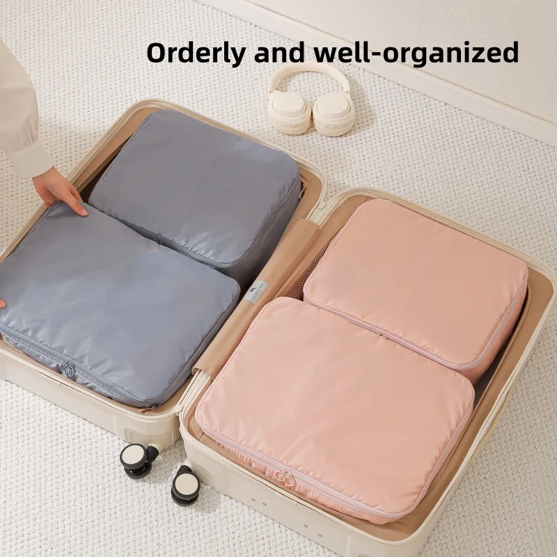 Business Trip Travel Clothing Storage Bag Portable Large Capacity Luggage Divider Pouch Three In One Clothes Organizer For Sorti