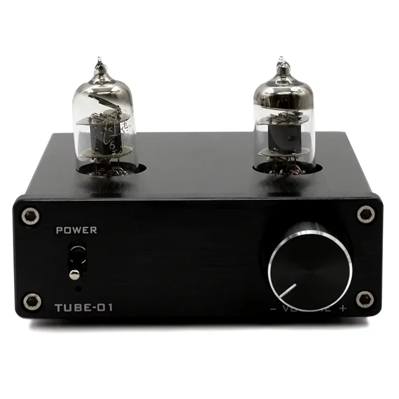 TUBE-01 audiophile tube preamp 6J1 Stereo Silver