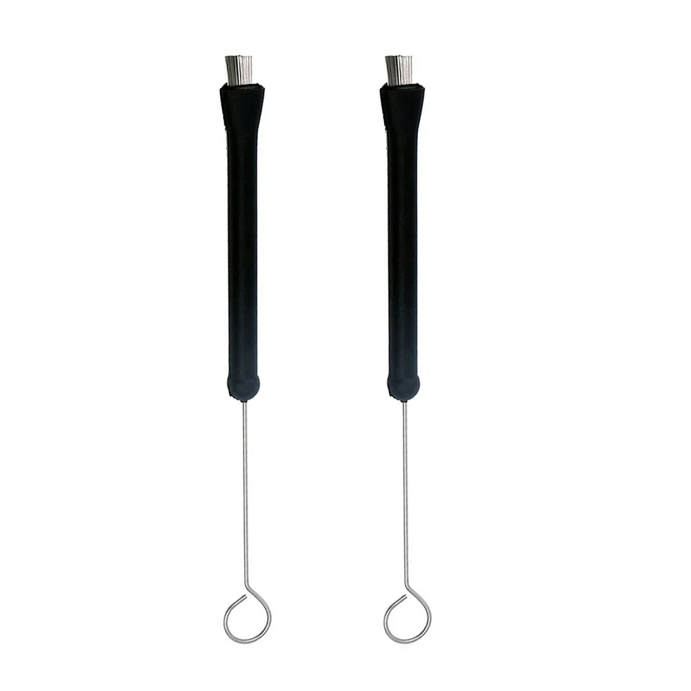 

Percussion Drum Brush Bamboo Stick Wire Instrument Accessories Drumsticks Black