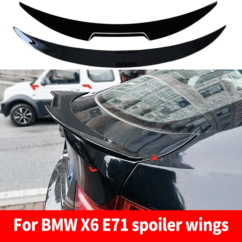 

For BMW X6 E71 2008-2014 MP M4 Blade Style Rear Tail Wing Spoiler roof spoiler Exterior Modification Car Body Kit Protection