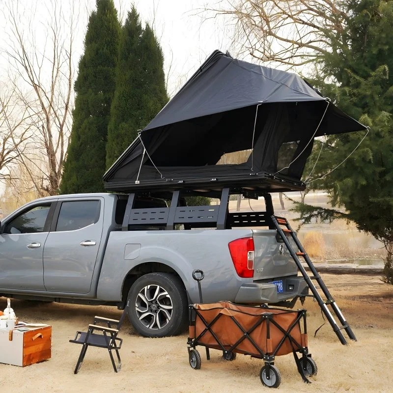 Automatic Aluminum Hard Shell Rooftop Tent Waterproof Custom for Pickup SUV Van Off Road Camping