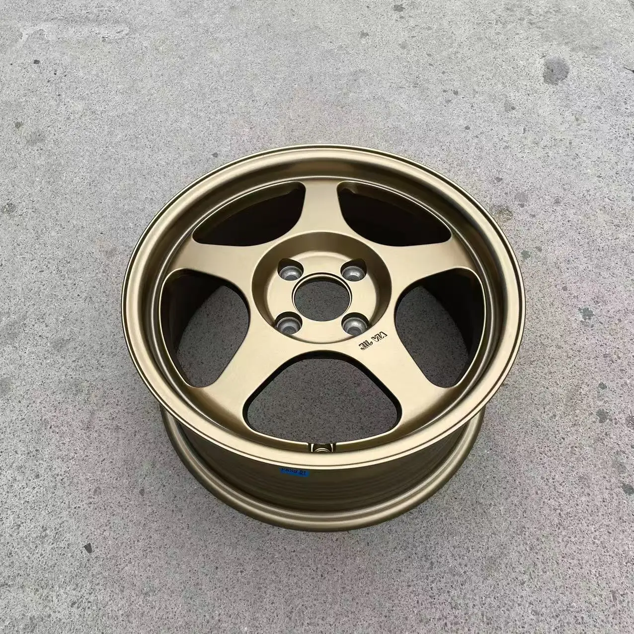 14/15 Inch JDM AV08 Flow Form Aluminum Alloy Passenger Car Wheels 4x100 35mm ET Matte Black White Bronze Rims