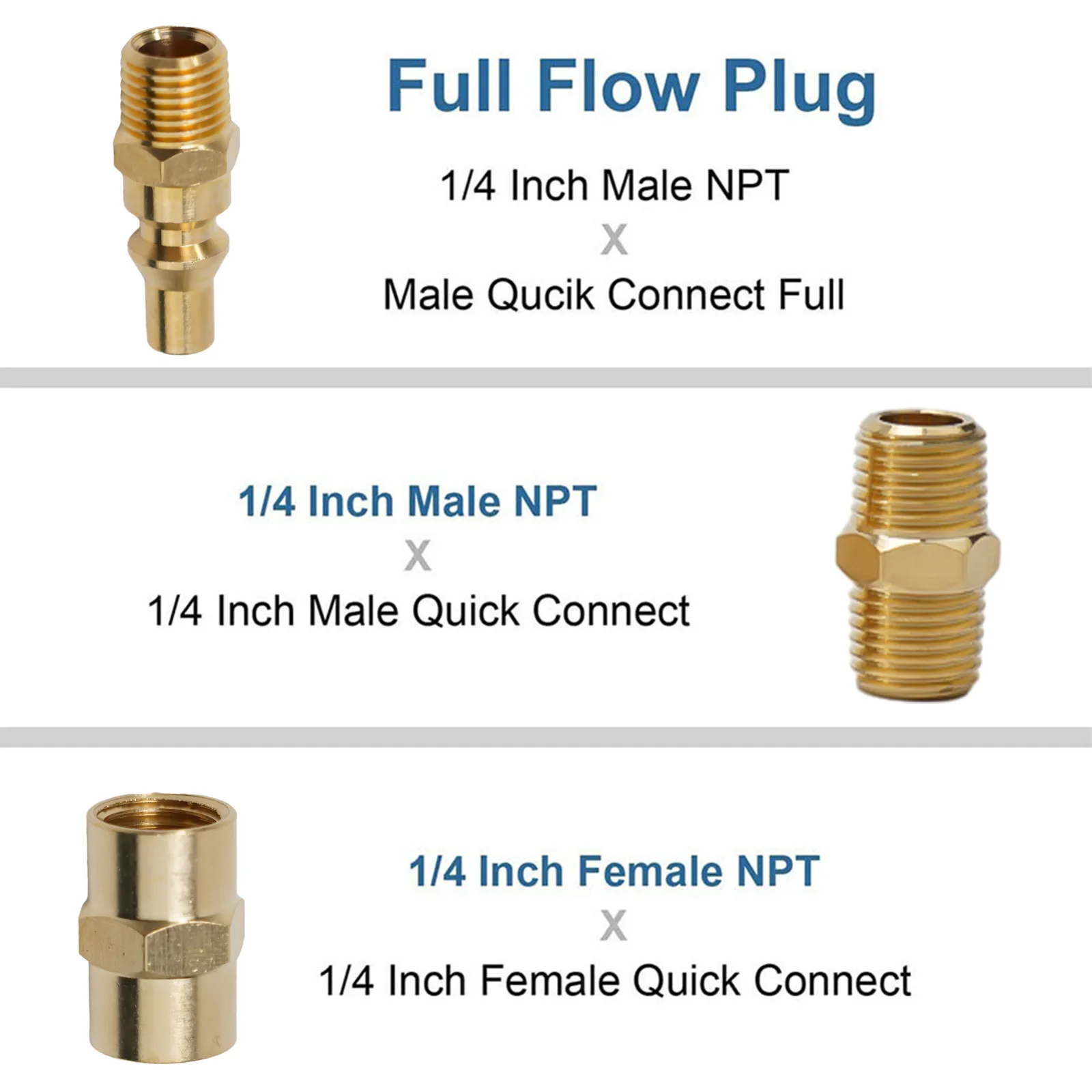 Valve Adapter Quick Connect Low Voltage 1/4\