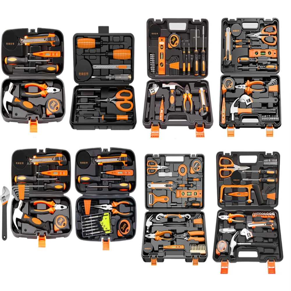 

Daily Household Tool Box Set Complete Hardware And Electrician Special Maintenance Home Car Multi-Function Combination Full Set