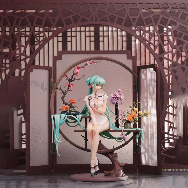 

【100% оригинал】 Myethos в наличии Vocaloid-Hatsune Miku 1/7 Коллекция Shaohua Модель серии Персонаж мультфильма Подарки Игрушки Модель