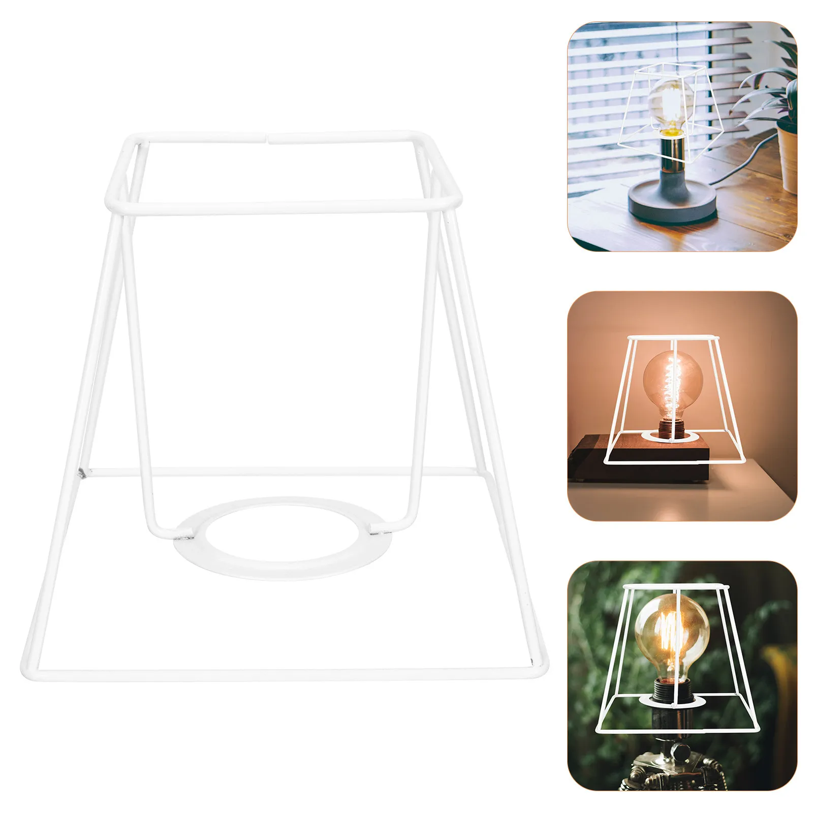 

Комплектующие для абажуров: Железная рама для абажура своими руками для настольных и потолочных светильников, декоративная - Кронштейн для люстры и держатель для абажура